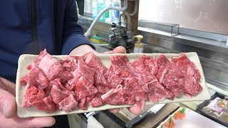 じいちゃんがすき焼き食べたいらしいので、すき焼き作るよ！！