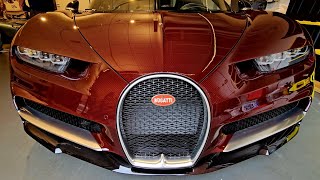 Exposed Carbon Fiber Body Bugatti Chiron Sport