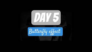 Butterfly effect explained: small change big impact #butterflyeffect #humanbehavior#relatableshorts