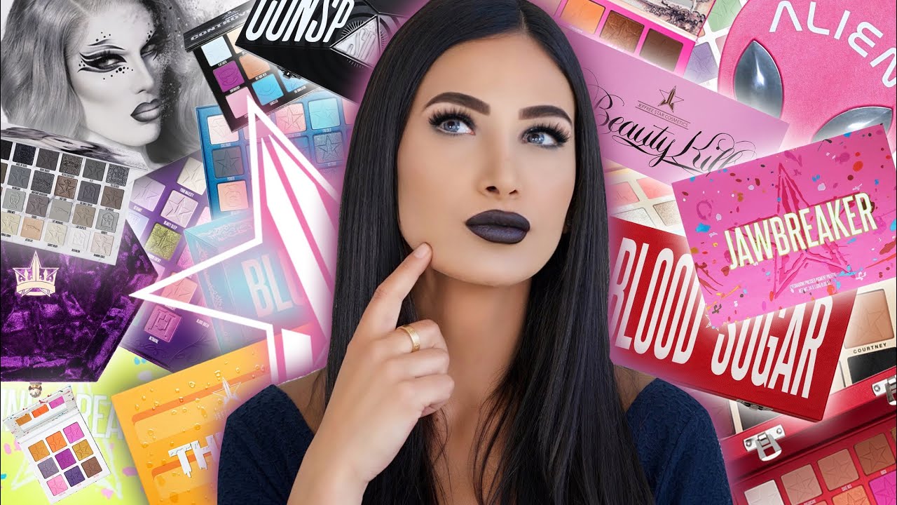 Ranking ALL 12 of the Jeffree Star Cosmetics Eyeshadow Palettes - Which ...