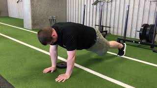 High Plank Plate Slides