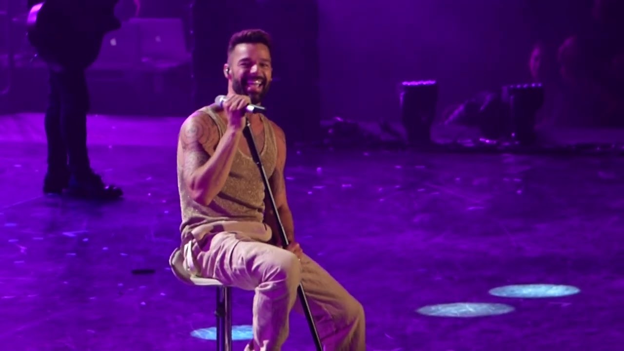 Ricky Martin- El amor de mi vida en vivo estadio Movistar Arena.