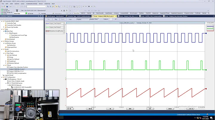 Studio 5000 MAOC Instruction | Motion Arm Output Cam For Controlling Outputs Using Servo Position
