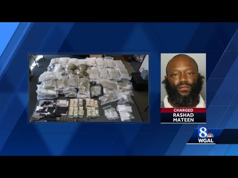 Lancaster County man arrested with $269K in drugs, DA says - YouTube