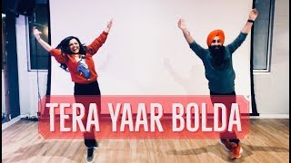 Bhangra on TERA YAAR BOLDA Remix | DJ KSinghB | BHANGRAlicious & Maritime Bhangra Group
