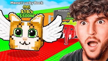 Ik opende 100 OG LUCKY BLOCKS in Steal a Brainrot