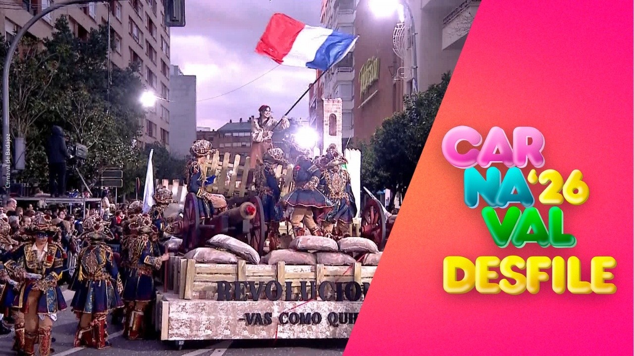 [4K] VAS COMO QUIERES | COMPARSA | Desfile de carnaval de Badajoz 2026