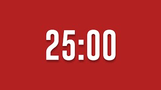 25 Minute Timer - countdown