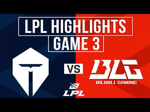 TES vs BLG Highlights Game 3 | LPL 2026 Split 2 Grand Finals | Top Esports vs Bilibili Gaming