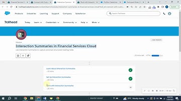 Work with Interaction Summaries | Interaction Summaries in Financial Services Cloud #salesforce