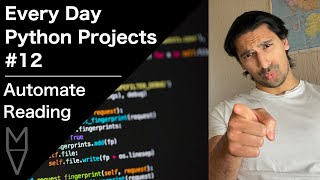 I FORCE Myself to Read with Python - #0012 screenshot 5