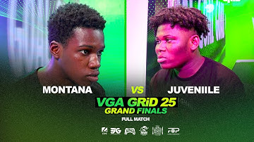 Huge Game❗MONTANA VS JUVENIILE | VGA GRID 25 | GRAND FINALS - FULL MATCH