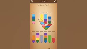 New Water Sort Puzzle Level  76