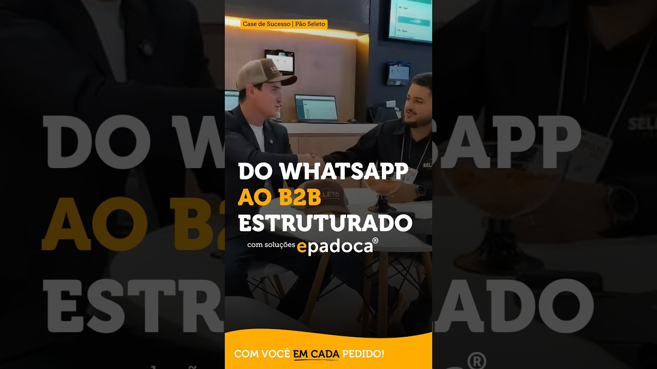 Depoimento em vídeo de Jonathan, da Indústria Pão Seleto