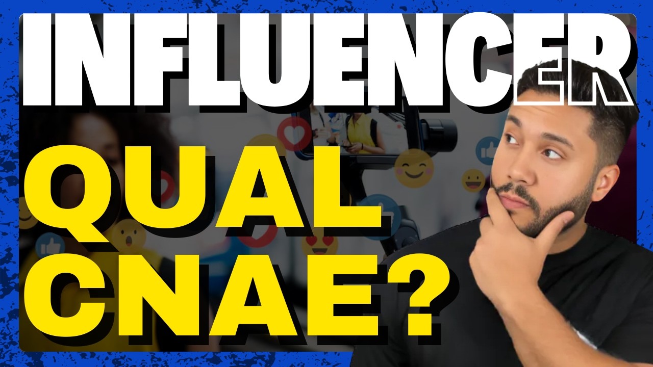 QUAL CNAE PARA INFLUENCIADOR DIGITAL? - YouTube