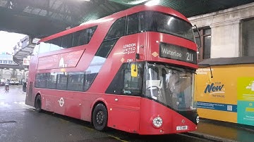 Next Week To Be Diverted - RATP - NRM - LT127 - LTZ1127 - on Route 211 - at Waterloo - 07/11/2023