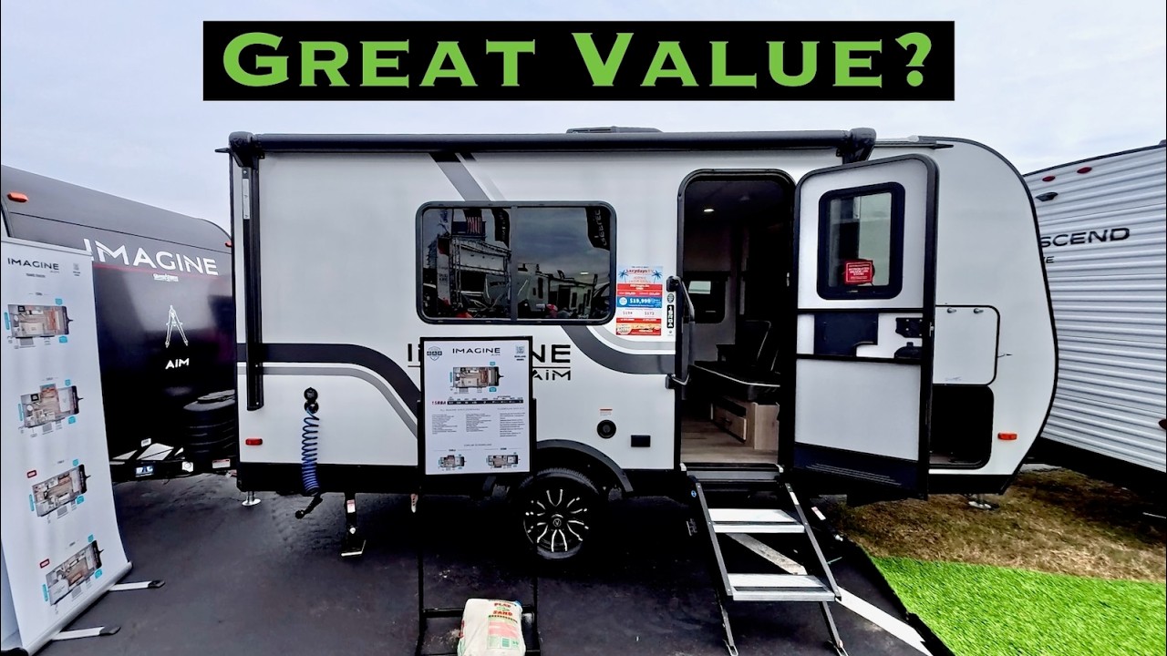 Imagine AIM 15RBA by Grand Design: Do you agree this camper is a great value? #rv #traveltrailer