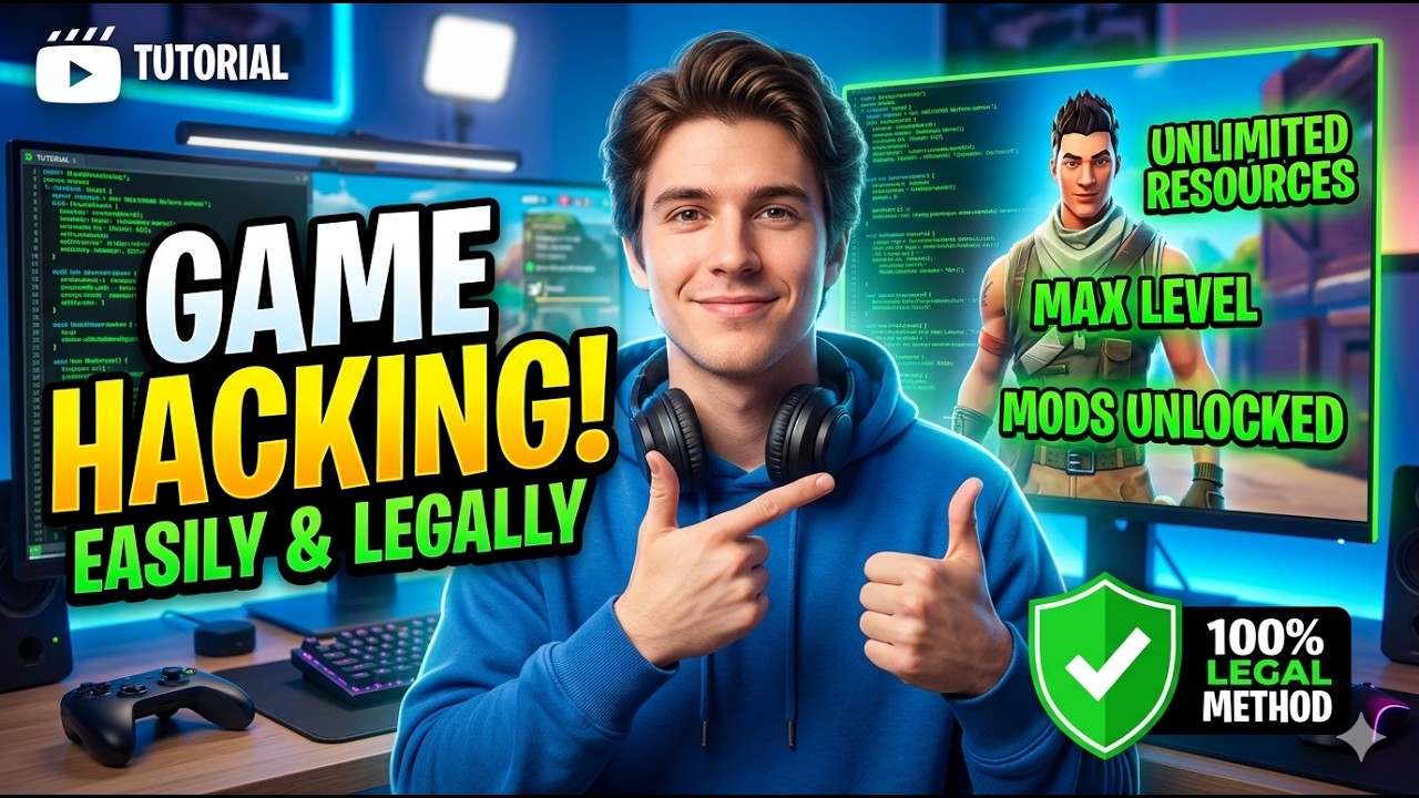 how to hack any game ?? - YouTube