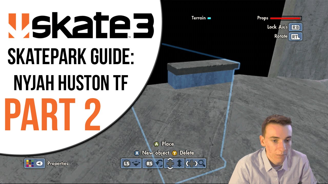 Skate 3 SkatePark Build Guide - Nyjah Huston TF - Part 2