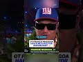 Francis Mauigoa has a message for his new QB Jaxson Dart #nfldraft #giants
