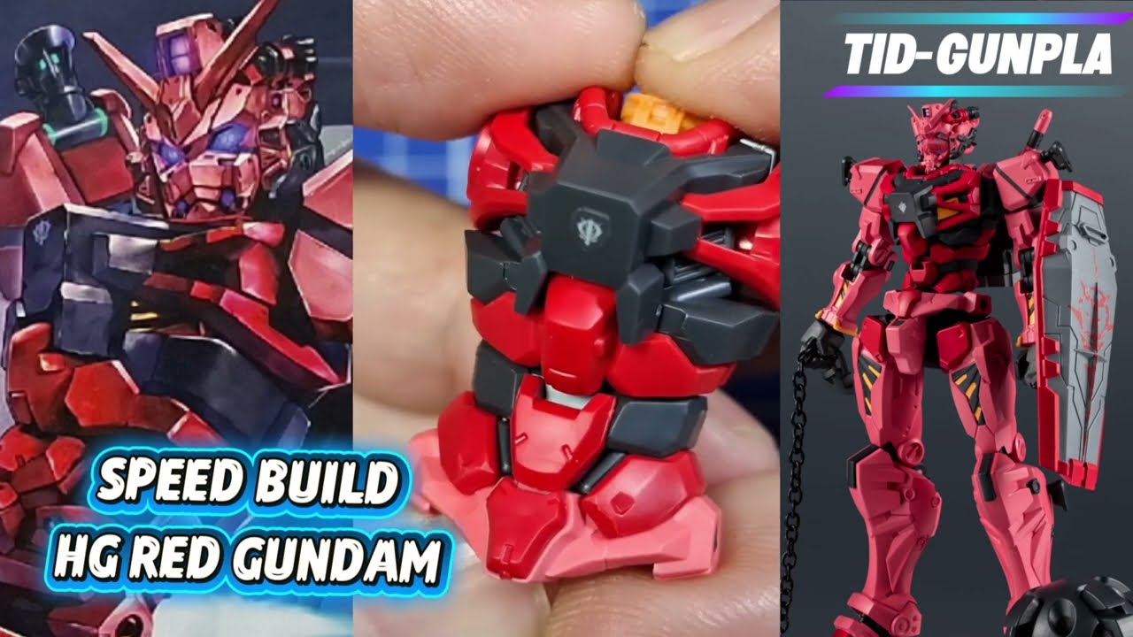 [SPEED BUILD] HG RED GUNDAM By Tid-Gunpla