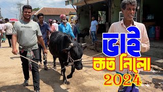 Bhai Koto Nilo? Paragram (Hozrotpur) Gorur Haat 2024 - Part-1 | Cow Price in Bangladesh