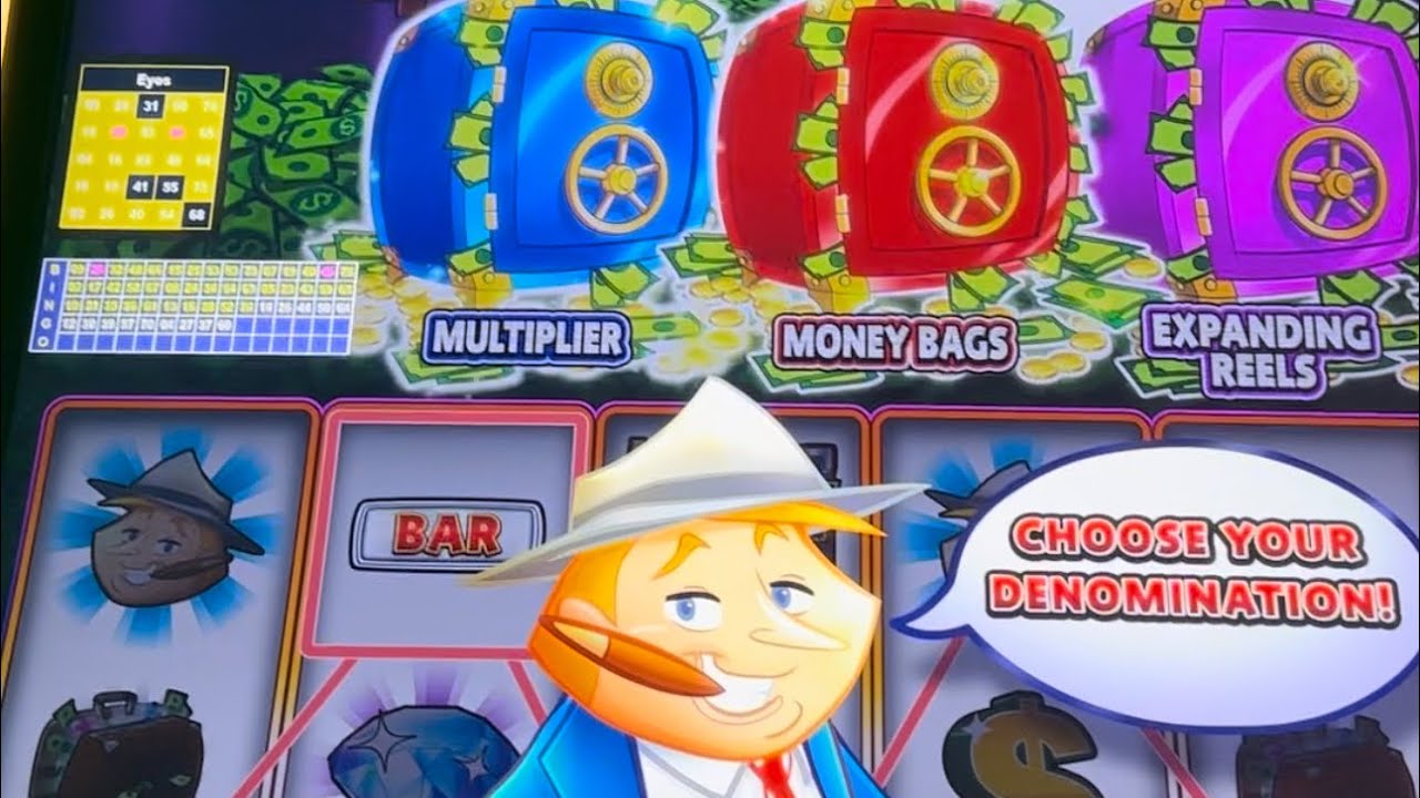 Mr Money Bags Makes a Mint up to $50 max bet. 