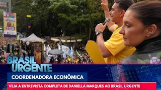Veja na íntegra a entrevista de Daniella Marques ao Brasil Urgente | Brasil Urgente