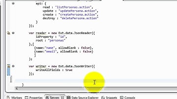 Desarrollo de aplicación MVC con Struts2+JSON+ExtJS parte 3