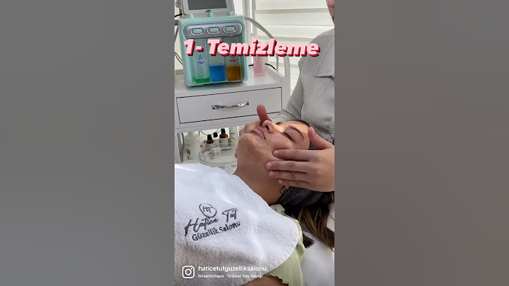 Hydrafacial Cilt Bakımı
