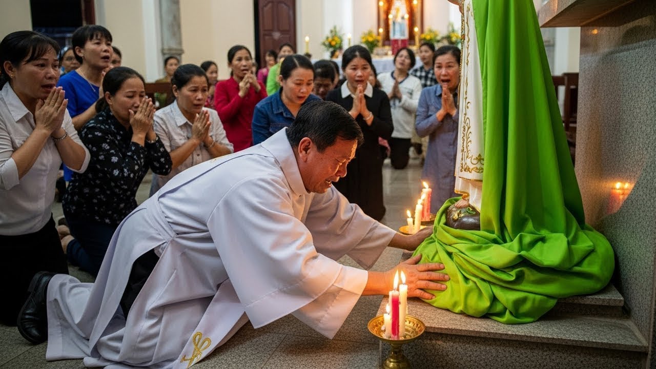 Fenomena Aneh di Gereja Ambarawa: Patung Bunda Maria Bikin Semua Berlutut