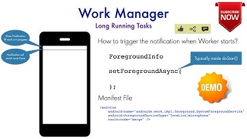 Work Manager - Part 3, Long Running Workers