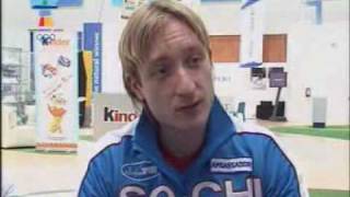 Yana Rudkovskaya &amp; E. Plushenko (LT новости)