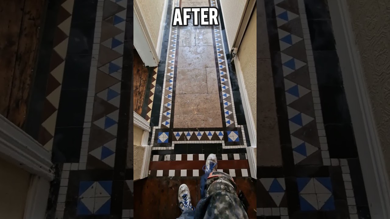 Minton floor repaired 