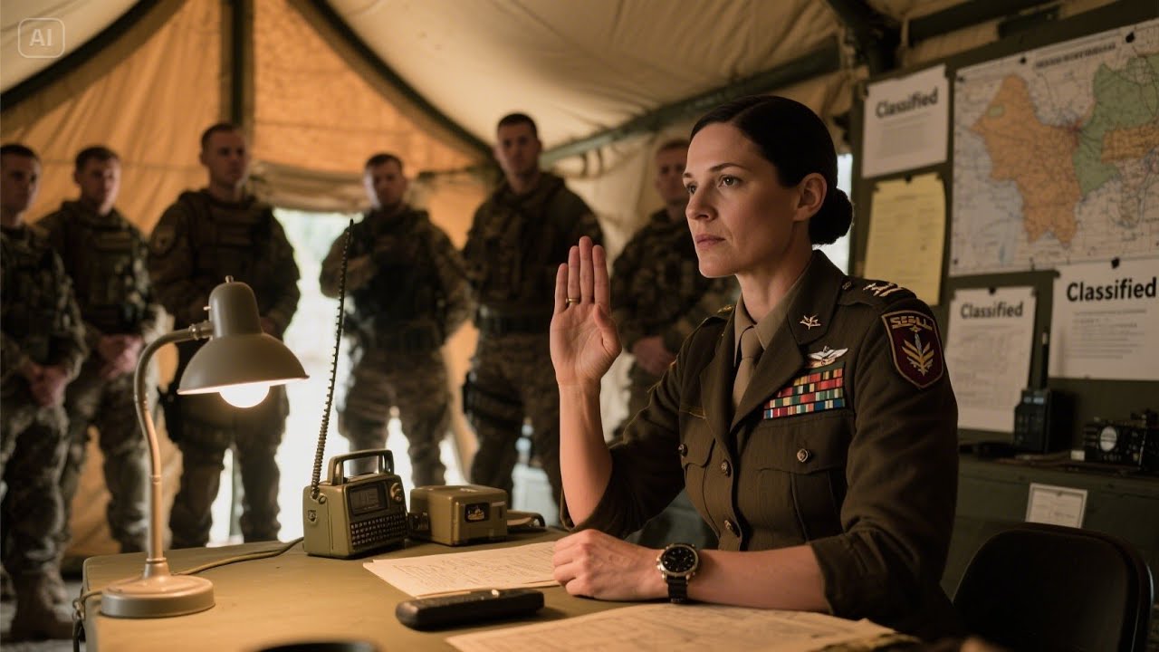 Only SEALs know that signal,” said the general—then she signed one right back | Her mission Stories