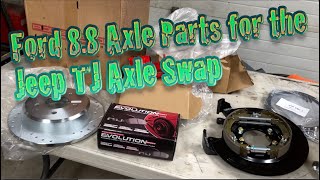 Jeep TJ 8.8 Axle Build and Parts Being Used