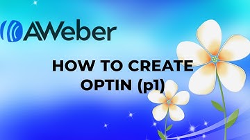 Aweber How to Create an Optin (P1)