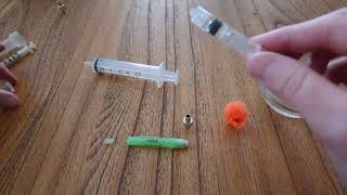 Daninject Blowpipe Dart Loading