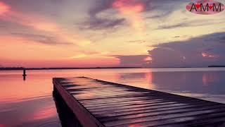 Lago al tramonto - Rilassante suono delle onde del lago di sera 4k