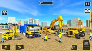 Grand City Road Construction 2 : ハイウェイビルダー シミュレーター ゲーム - Android GamePlay screenshot 5
