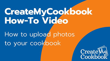 CreateMyCookbook Tutorial: How to upload photos