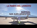 Despegando de la Pampa del Leoncito, Barreal, San Juan, Argentina