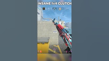 INSANE 1v4 CLUTCH CS2 ( csgo 2 ) #swhooshcs #gaming #csgofun