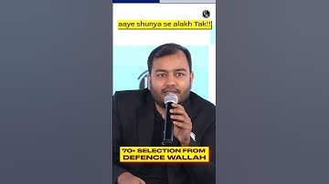 1 in 7 selected for NDA comes from Defence Wallah | #ShauryaSeSelectionTak #Shorts