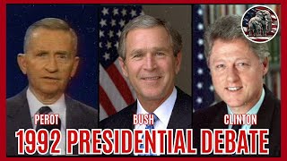 The First Bush, Clinton, Perot Presidential Debate (1992)