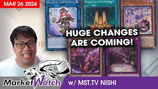 Big Changes are Constantly Hitting the Market! Yu-Gi-Oh! Market Watch March 26 2024
