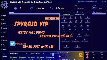 Spyroid VIP Android RAT | Full Setup + Live Control Demo | Bypass Google Protect 2025