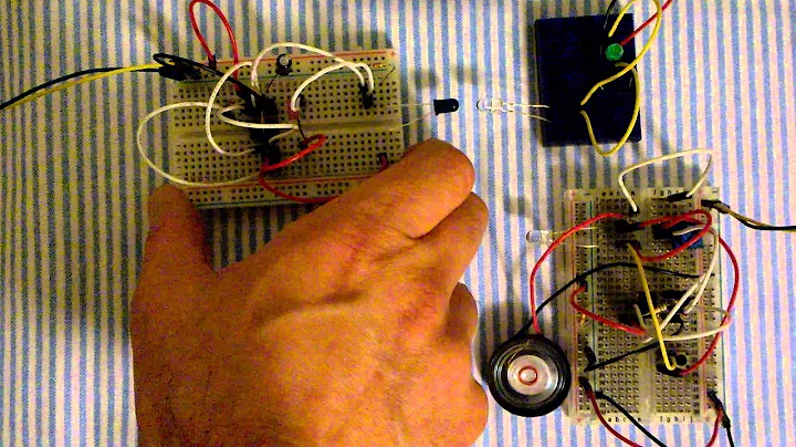 README file: Infrared emitter and detector circuits
