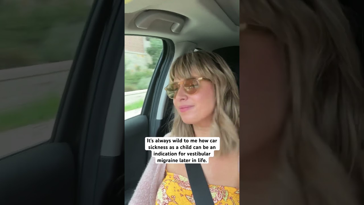 Motion sickness is one of the most common symptoms of vestibular migraine…