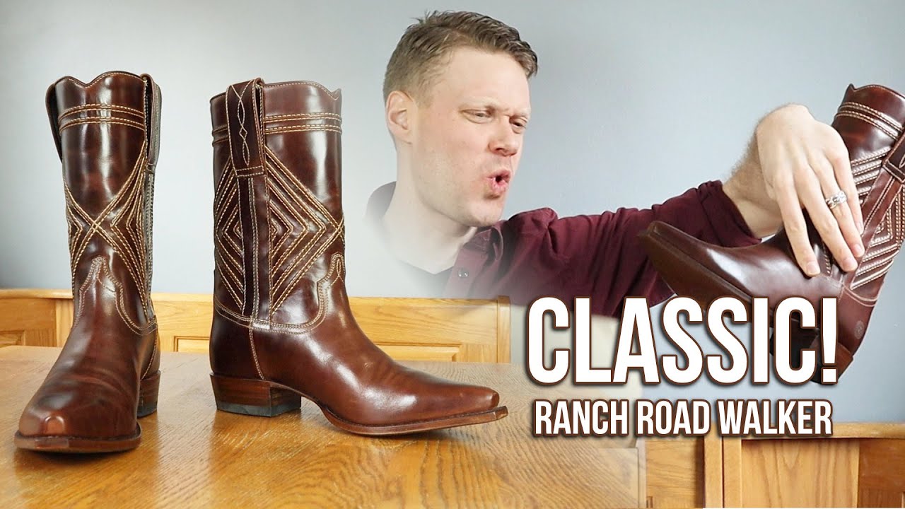 SO CLASSIC! Ranch Road Boots Walker/Fayette Review - YouTube